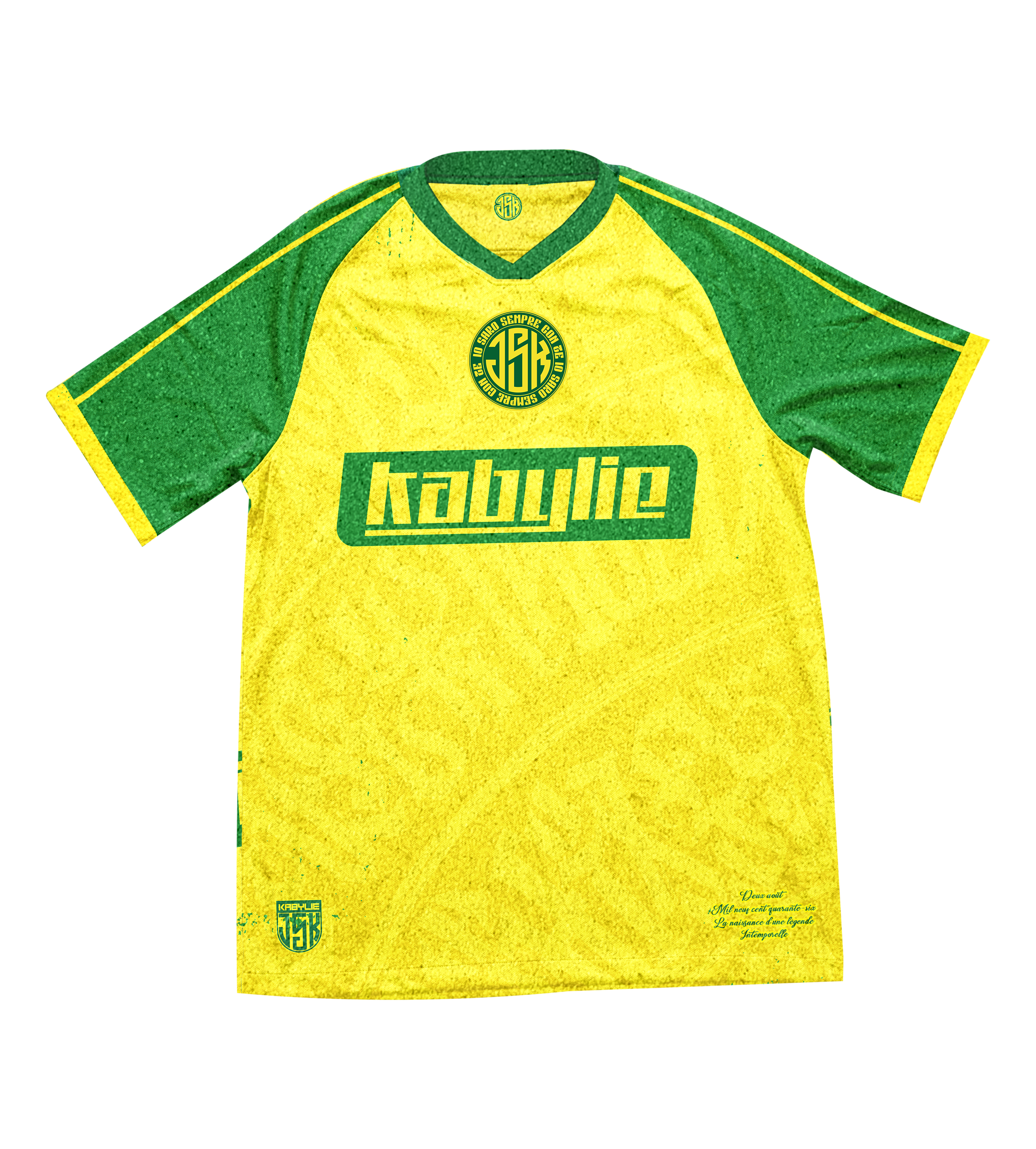 Maillot Kabylie Jaune