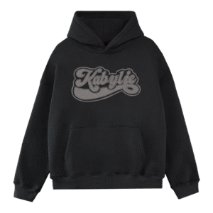 Oversized Black Hoodie Kabylie
